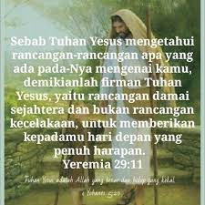 Yeremia 29 11 Tuhan Yesus Memberkati Firman Tuhan Tuhan Yesus