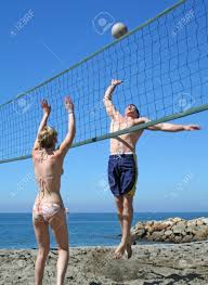 Young People Playing Volleyball On The Beach Stock Photo Picture And Royalty Free Image Image 3629423 Children activities on beach summertime vector. young people playing volleyball on the beach