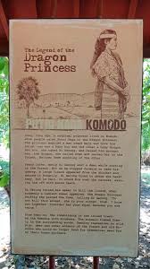 Sk taman warisan puteri, серембан. Legenda Putri Naga Komodo