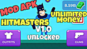 Hitmasters 1 0 Mod Apk Unlimited Money Mega Mod Best Mod Neeraj Mods Youtube