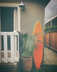 Surf Shack Beach House Carpinteria Santa Barbara Surf Beach Ocean Surf Lodge Gravel Side Yard Mobile Home Califo Surf Lodge Surf Shack New Mobile Homes