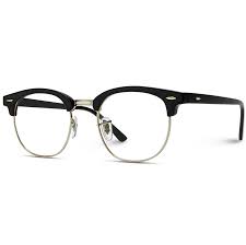 Quinn Semi Rimless Blue Light Blocking Glasses Semi Rimless Glasses Glasses Light Blue