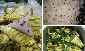 Disebabkan bentuk daun palas ini berlipat seperti 'kipas tangan'. Cara Membuat Ketupat Lemak Manis Wajib Ada Setiap Kali Raya Daily Makan