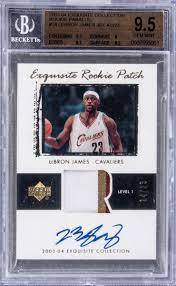 Buy from many sellers and get your cards all in one shipment! Lebron James Rookie Card Sells For A Record 1 845 000 Sports Collectors Digest