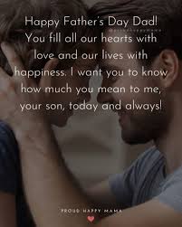 2 happy fathers day images quotes 2021. 100 Best Happy Father S Day Quotes From Son With Images
