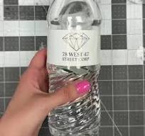 Water Bottle Labels
