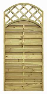Redwood framed diamond trellis works as a climbing post for plants or as a barrier for your garden border. San Remo Bowtop Gate With Trellis Forward Builders Supplies