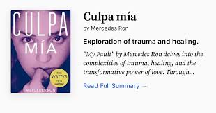 Culpa mía by Mercedes Ron