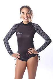 Women Swimsuits Rash Guards Sportoshop Women Swimsuits Long Sleeve Rashguard Rashguard Black