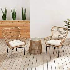 Chat 3 Piece Patio Collection Patio Furnishings Patio Decor Indoor Patio Furniture