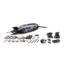 Dremel 4300 Series 1 8 Amp Variable Speed Corded Rotary Tool Kit With Mounted Light 40 Accessories 5 Attachments And Case 4300 5 40 The Home Depot In 2020 Dremel Rotary Tool Dremel Rotary Tool