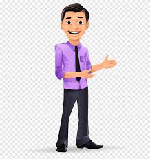 Purple haired gals, a color often overshadowed by the yandere pinks or the kuudere whites. Man Wearing Black Suit And Red Tie Cartoon Cartoon Business Man Business Woman Hand Png Pngegg