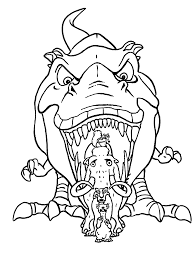 Collection by free math, handwriting and reading worksheets. Dinosaur From Ice Age Coloring Pages For Kids Printable Free Dinosaur Coloring Pages Dinosaur Coloring Animal Coloring Pages