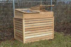 Hochbeet Mit Optionaler Abdeckung Zum Einsatz Als Fruhbeet Holz Larchenholz Der Fruhbeetkasten Muss Separat Bestel Hochbeet Garten Hochbeet Larchenholz