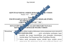 Check spelling or type a new query. Contoh Sk Penetapan Tim Penjaminan Mutu Pendidikan Sekolah Tpmps Terbaru Info Baru