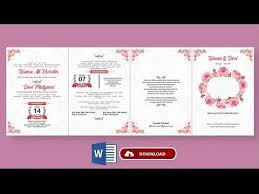 Cara membuat kop surat dengan ms word ⭐ bisa versi 2007, 2010, 2013, atau 2016 ✅ lengkap dengan gambar pendukung ⏩ baca selengkapnya. Free File Cara Membuat Undangan Pernikahan Dengan Microsoft Word 2010 Youtube