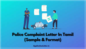 Request letter to collector regarding to form a library. Police Complaint Letter Format In Tamil 6 Sample