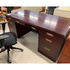 Do you suppose kimball office chair looks nice? Used Kimball Executive Desk Mcaleer S Office Furniture Mobile Al
