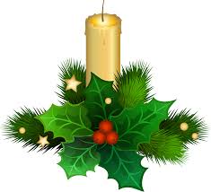 Christmas Candle Png Clip Art Image Christmas Candles With Leaves Transparent Cartoon Jing Fm