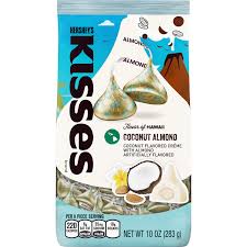View Hershey S Kisses Coconut Almond Candies Product Information Via Smartlabel Coconut Almond Coconut Hersheys