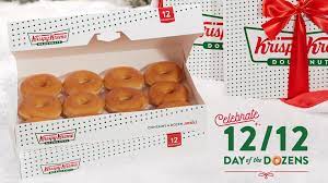 The chain has a rich history: Krispy Kreme Deal Extended Get 12 Donuts For 1 For Day Of The Dozens