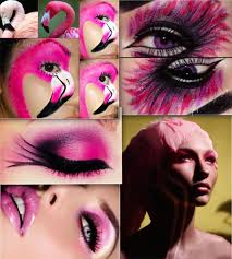 Pin Von Gomar Malabar Auf Deguisement Flamingo Kostum Karneval Schminken Und Karneval