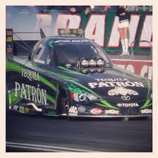 The Tequila Patron Camry Funny Car Of Alexis Dejoria On A Burnout Drag Racing Car Humor Camry