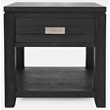 We offer a large selection of black living room tables & table sets in various decor styles. Altamonte Black End Table W Drawer Shelf By Jofran Furniture