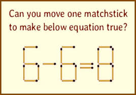 In this delightful game, very young children can have fun and learn while putting together five simple puzzles. Matchstick Puzzle Can You Move One Matchstick To Make Below Equation True Maths Puzzles Logic Puzzles Brain Teasers Logic Puzzles