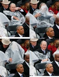 George W Bush trying ...