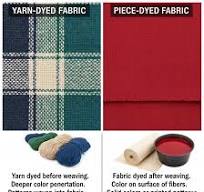 Differences Between Yarn Dyed Fabric and Piece Dyed Fabric