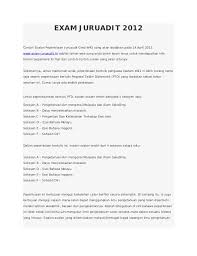 Atas permintaan calon peperiksaan juruaudit w41/w29 sesi ambilan 2019 yang telah mendaftar dalam sistem mailing list exam juruaudit w41/w29, pihak kami akan mengedarkan pembelian pakej rujukan khas. Exam Juruaudit 2012