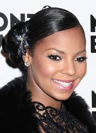 Bun hairstyles for black hair. Cute Style For Latin I Like The Eyes Too Side Bun Hairstyles Black Hair Bun Hair Styles