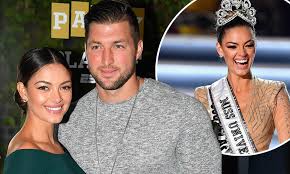 Though tebow wasn't the only… for the last year, she has served as miss universe after being crowned the winner from south africa. Tim Tebow Gets Engaged To Girlfriend Demi Leigh Nel Peters Daily Mail Online