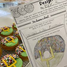 It's the last day to vote for your fave donut designs created by Mrs.  Crookes grade 2-3 class in Wyevale! Next up: Edwin's Sprinkle Face donut! I  will share each child's donut