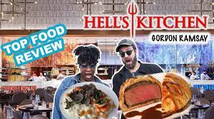 Hell's kitchen restaurant reviews las vegas. Eating At Gordon Ramsay Hell S Kitchen Las Vegas Strip A 270 Full Experience We Ate Everything Youtube