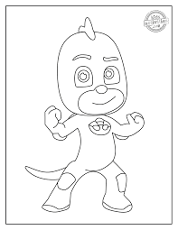These alphabet coloring sheets will help little ones identify uppercase and lowercase versions of each letter. Become A Hero With Free Pj Masks Coloring Pages