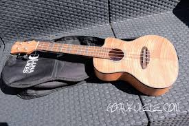But anyway its standard tuning no capos or anything so here it goes. Luna High Tide Exotic Mahogany Concert Ukulele Review