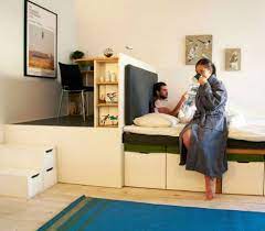 So how do you maximize space in a room the size of a shoebox without giving up half of your treasured clothes, furniture, and collectibles? Prototype To Reality Super Space Saving Bedroom Set Urbanist