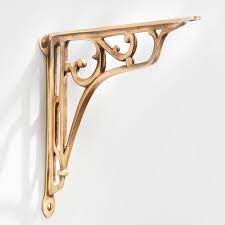 Maybe you would like to learn more about one of these? Shelf Bracket 9 X 8 1 2 Antique Satin Brass Broughtons Lighting Ironmongery