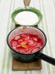 Stewed Rhubarb Fruit Recipes Jamie Oliver Recipes Recipe Rhubarb Recipes Jamie Oliver Recipes Rhubarb Fruit