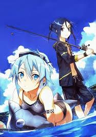 Sword art online extra edition. Sword Art Online Extra Edition Kirito And Sinon Sword Art Sword Art Online Anime Art