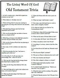 When working with very young children, it helps if adults participate in the games with the children to demonstrate how to play the game. Our Living Word Trivia Game Is Straight From God S Word