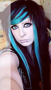 Just a simple tutorial on how to get your hair blue like mine, don't worries at the start i have warm showers to make the blue lighter :dstart stalking~ ste. Emo Short Scene Hair Cuts Emo Short Hair For Girls Novocom Top