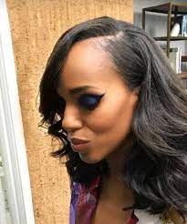 Kerry Washington And Those Cheekbones Hair Styles Kerry Washington Hair 80th Hairstyle