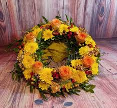 With each individual funeral, memorial service, and celebration of life being so unique, there is an equally special color of flower to match. Funeral Binding Funeral Floristry Coffin Bouquets Urn Burial Urn Decorations Urns Funeral Bowls Funeral Wreaths Kerstins Flowershop