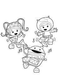 Free printable team umizoomi coloring page for kids. Coloring Pages Cartoon Charactors Team Umizoomi Coloring Pages