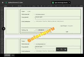 Maybe you would like to learn more about one of these? Cetak Kwitansi Format Excel Sederhana Dan Simple Otomatis Terbaru Perangkat Administrasi Guru