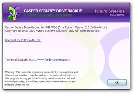 Casper Secure Drive Backup 64 Bit Version