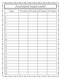 accelerated reader yearly levels tracker accelerated